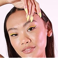 PaintLab Eyeliner Sticker for Eyes, Versatile and Long-Lasting Self-Adhesive Wing Eyeliner Stamp, Eye Makeup Strip Tape Kit, 5 Pairs, So Orange Eye