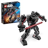 LEGO Star Wars Darth Vader's Mecca, Buildable Action Figure with Articulated Pieces, Cabin for Minifigure, Red Laser Sword, Collectible Toy for Boys and Girls Ages 6+ 75368