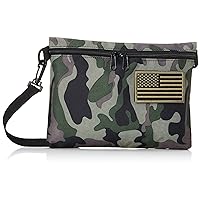 F-Style F-SD010553-089 Sacoche Men's Sacoche Patch, Water Repellent, Camouflage Pattern