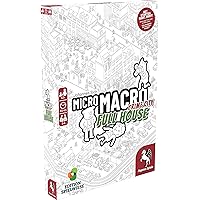 MicroMacro: Crime City: Full House - Board Game by Pegasus Spiele 1-4 Players – Board Games for Family – 15-45 Minutes of Gameplay – Games for Family Game Night – Kids and Adults Ages 12+ - English