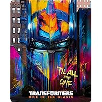 Transformers: Rise of the Beasts Steelbook [4K UHD] Transformers: Rise of the Beasts Steelbook [4K UHD] 4K Blu-ray DVD