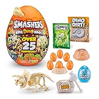 NATIONAL GEOGRAPHIC Dinosaur Dig Kit - 12 Dino Shaped Dig Bricks with  Figures Inside, 12 Excavation Tool Sets, Perfect Activity for Egg Hunt or  Dig