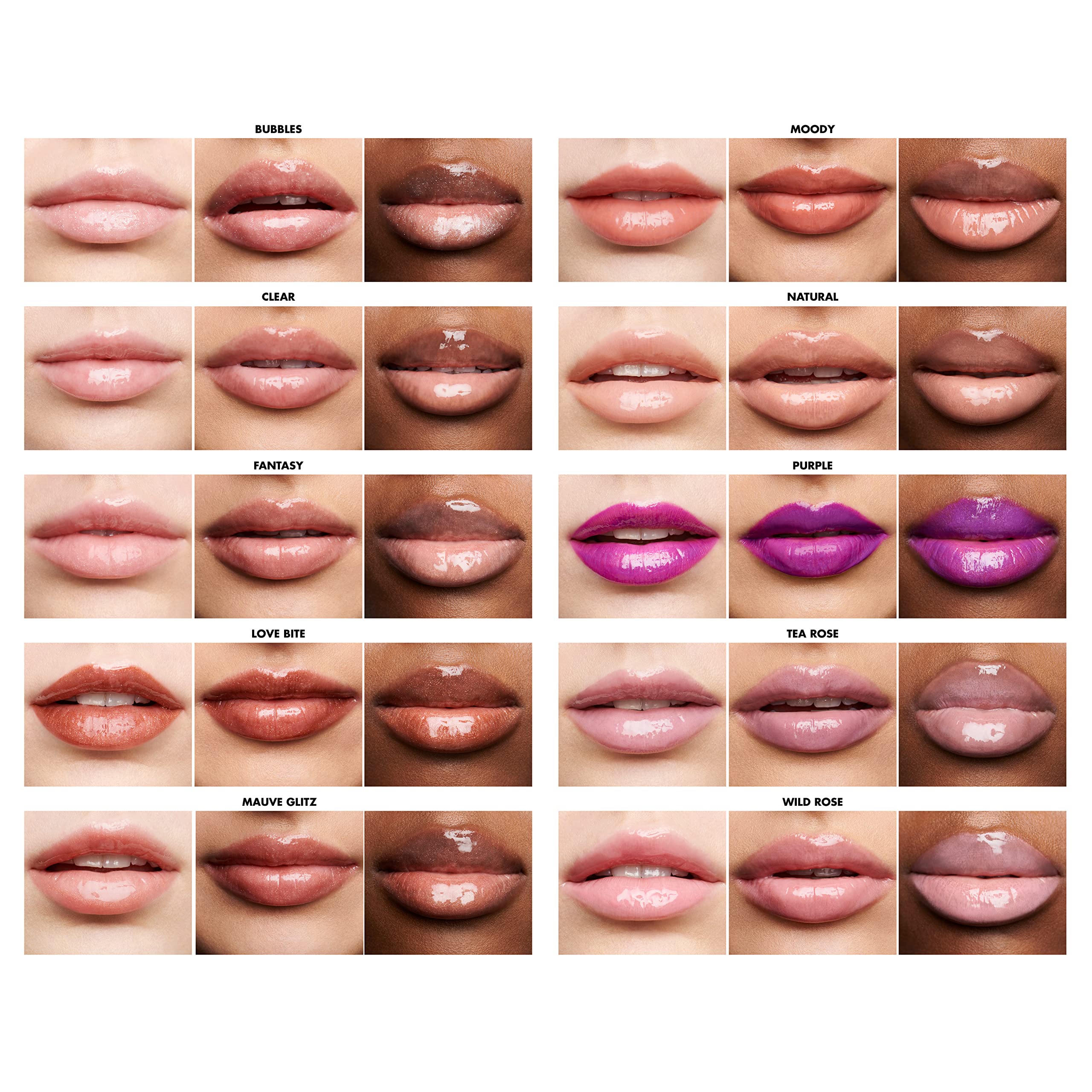 e.l.f., Lip Lacquer, Moisturizing, Shiny, Non-Sticky, Long Lasting, Provides Maximum Color, Glides On, Bubbles, 0.08 Fl Oz