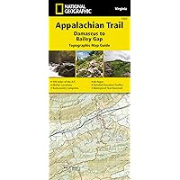 Appalachian Trail: Damascus to Bailey Gap Map [Virginia] (National Geographic Topographic Map Guide, 1503)