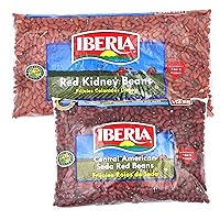 Iberia Red Kidney Beans, 4lb. + Iberia Seda Beans 1.5 lbs.