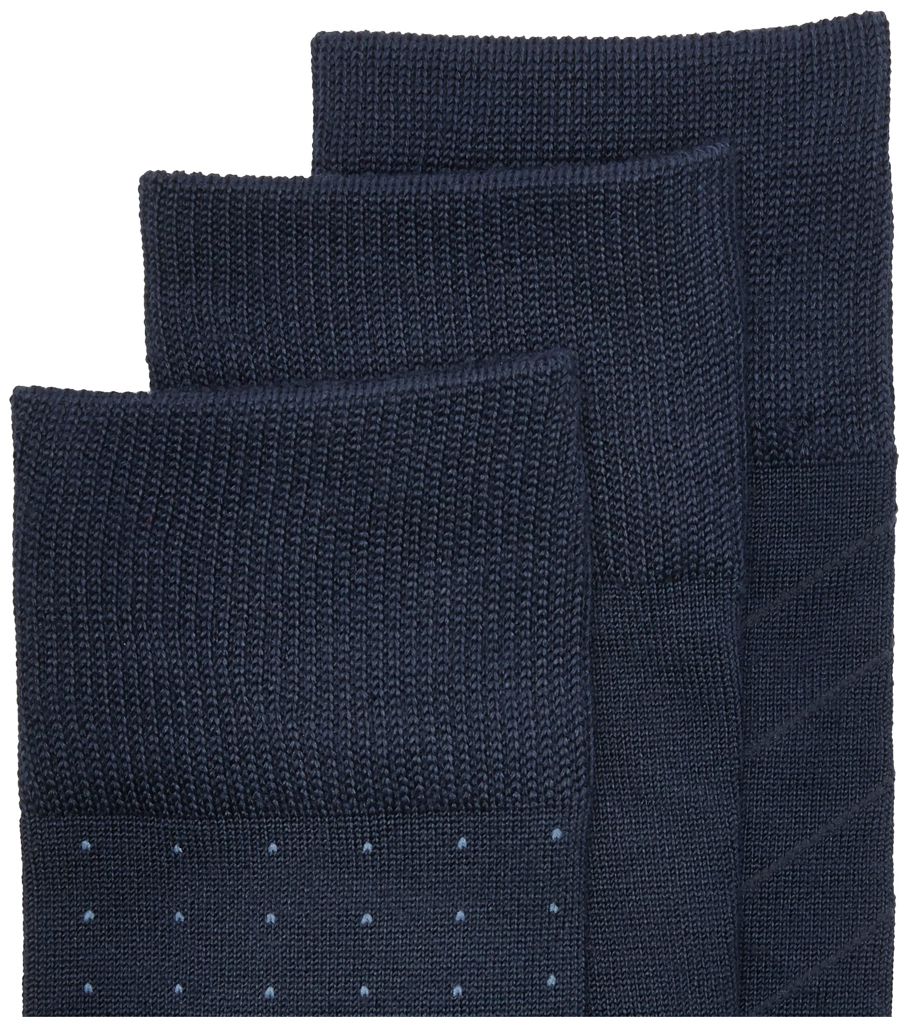 Chaps Men's Super Soft Dress Crew Socks-3 Pair Pack-Patterns and Textures