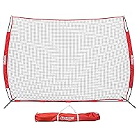 GoSports Portable Sports Barrier Net - 12 ft x 9 ft or 20 ft x 10 ft - Great for Any Sport - Includes Carry Bag