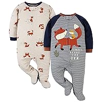 Baby-Boys 2-Pack Footed Pajamas