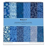 25 Batik Texture Scrapbook Paper Pad 6