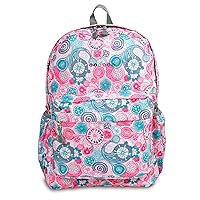 J World New York Oz School Backpack for Girls Boys. Cute Kids Bookbag, Blue Raspberry, One Size