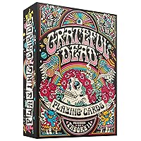 theory11 Grateful Dead Playing Cards Premium Deck with Iconic Band-Themed Artwork