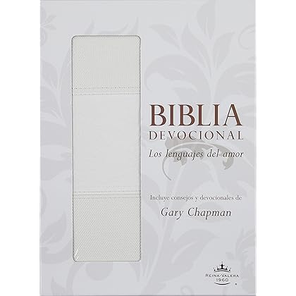 Biblia devocional: Lenguajes del amor RVR60 Blanco (Spanish Edition)