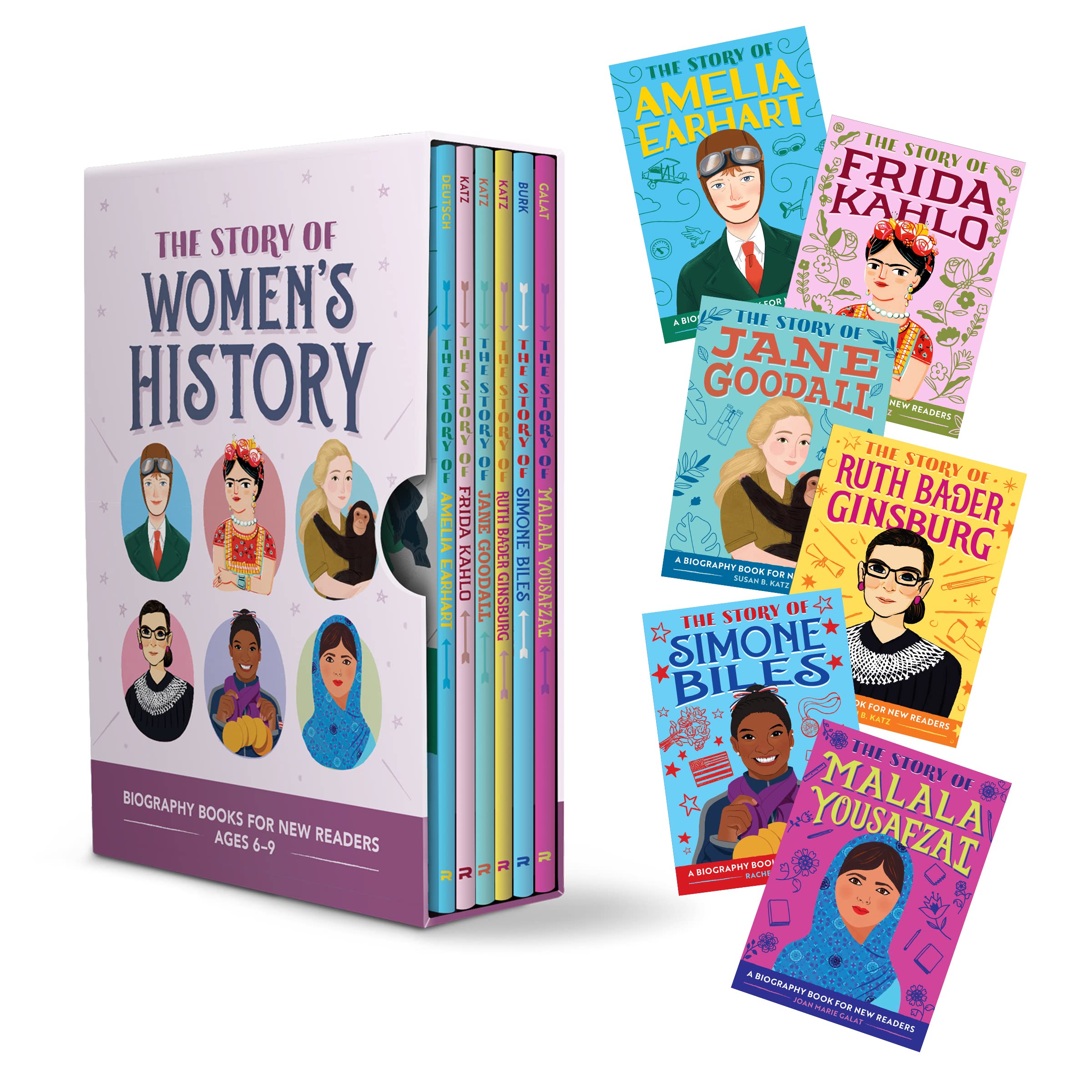 The Story of Women's History Box Set: Biography Books for New Readers Ages 6-9 (The Story Of: A Biography Series for New Readers)