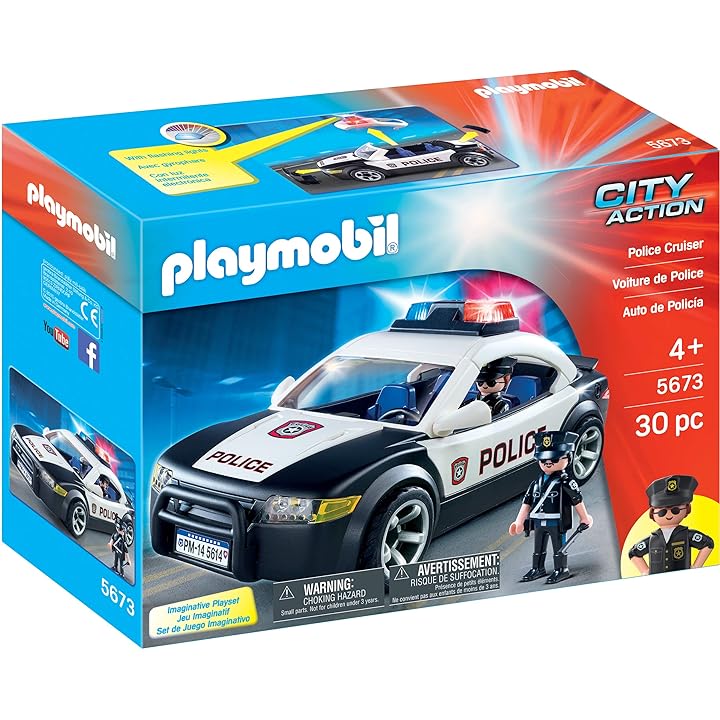 playmobil girophare caserne police ref 3159 3988 G33.2 