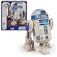 Star Wars R2-D2 Cardstock 3D Model Kit, Star Wars Gifts, Star Wars Toys Desk Décor for Star Wars Fans & Collectors, Adults & Teens 12+