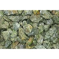 Fantasia Materials: 18 lb of Green Diopside Rough Stones from Africa