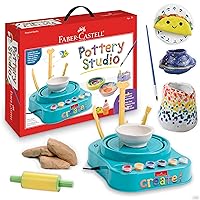 Pottery Wheel for Kids - Complete Pottery Kit for Beginners with Air Dry  Clay, Upgraded Sculpting Clay Tools & Arts Supplies, Crafts for Girls Ages  6-8, Crafts Kits for Kids Ages 4-8, 8-12
