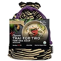 Thai for Two Cooking Kit by Verve CULTURE | USDA-Organic Tom Kha Soup Cooking Kit | Authentic Thai Cuisine | Unique Cooking Gift Set | Vegan, Gluten-Free | Made in Thailand