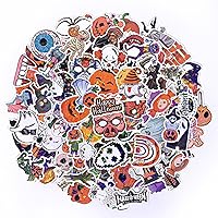 50 PCS Stickers Pack (50Pcs/Pack), Happy Halloween Theme Stickers,Manga Waterproof Cartoon Vinyl Stickers for Decoration