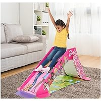 Pop2Play Barbie Indoor Slide for Toddlers – Safe and Sturdy for Kids Up to 50 Lbs – Easy to Store Pop Up Slides Multicolored