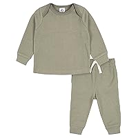 Baby-Boys Toddler 2-Piece Long Sleeve Tee & Pull-On Jogger Set