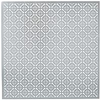 M-D Hobby & Craft 573-50 Silver Colored Metal Sheet, 12 by 12-Inch, Mosaic
