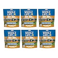 Whole Life Pet Just One Chicken Dog and Cat Value Packs - Human Grade, Freeze Dried, One Ingredient - Protein Rich, Grain Free, Made in The USA