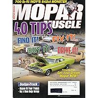 Mopar Muscle April 2000 Magazine DODGE TRUCK: MAGNUM V6 POWER PRODUCTS, BUY A BLOWN DODGE DURANGO 700lb-ft! Indy's 542ci Monster GET YOUR DREAM MOPAR NOW!
