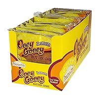 Prairie City Bakery Lemon Ooey Gooey Butter Cake, 1 Box, 10 Cakes