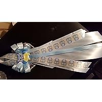 Baby Shower Blue Baby Owl Corsage Mom to Be Dad to Be