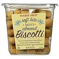 Trader Joe's Soft Bite Mini Almond Biscotti…