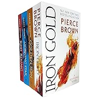 Red Rising Series 4 Books Collection Set by Pierce Brown (Red Rising, Golden Son, Morning Star, Iron Gold) Red Rising Series 4 Books Collection Set by Pierce Brown (Red Rising, Golden Son, Morning Star, Iron Gold) Paperback