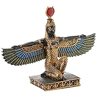 Design Toscano Isis Goddess of Beauty Figurine Statue, 9 Inch, Full Color