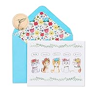 Papyrus Thank You Cards with Envelopes, Kittens (20-Count)
