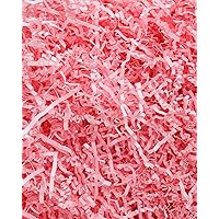 MagicWater Supply - 2 oz - Pink - Soft & Thin Crinkle Cut Paper Shred Filler great for Gift Wrapping, Basket Filling, Birthdays, Weddings, Anniversaries, Valentines Day, and other occasions