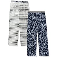 Calvin Klein Boys' Poly Jersey Pant, 2-Pack
