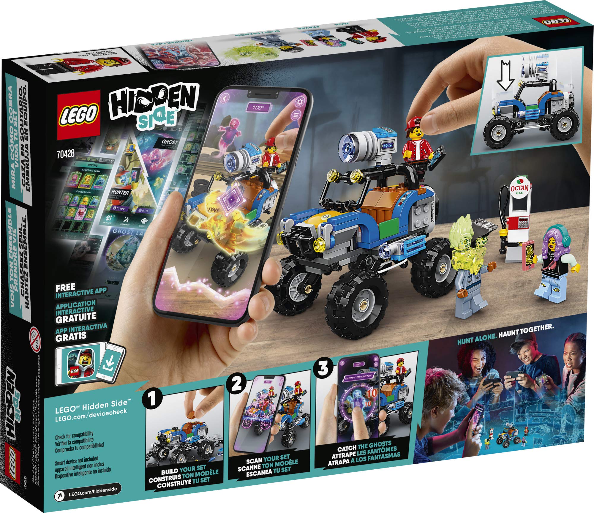 LEGO Hidden Side Jack's Beach Buggy 70428 Popular Ghost Toy, Cool Augmented Reality, New 2020 (AR) Play Experience for Kids (170 Pieces)