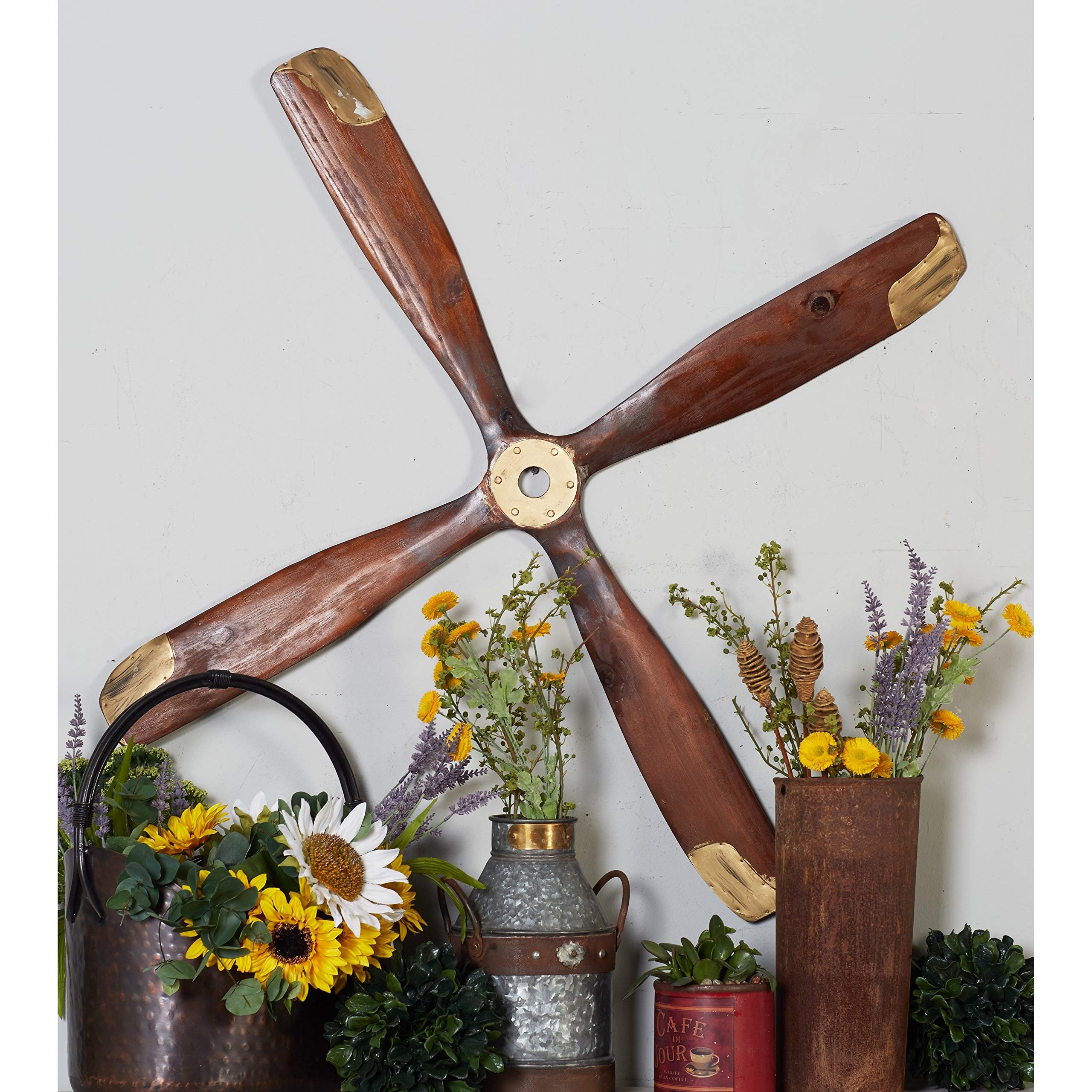 Mua MISC Brown Wood Propeller Decor Old Airplane Decorations Air ...