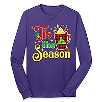 Tis The Season Funny Christmas Drinking Lover Long Sleeve Shirt