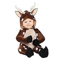 Adorable Fawn Baby Deer Costume | Infant & Newborn Onesie Outfit | Cuddly and Cute Halloween Costume