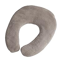 DMI Relax-a-Bac All-Natural Neck Wrap Hot Cold Therapy Microwavable Moist Heat Heating Pad and Cold Compress for Neck and Shoulder Pain Relief and Arthritis, Gray