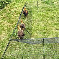 Chicken Tunnels for Outside and Yard, Portable Chicken Tunnel, Suitable for Chickens, Rabbit, Ducks