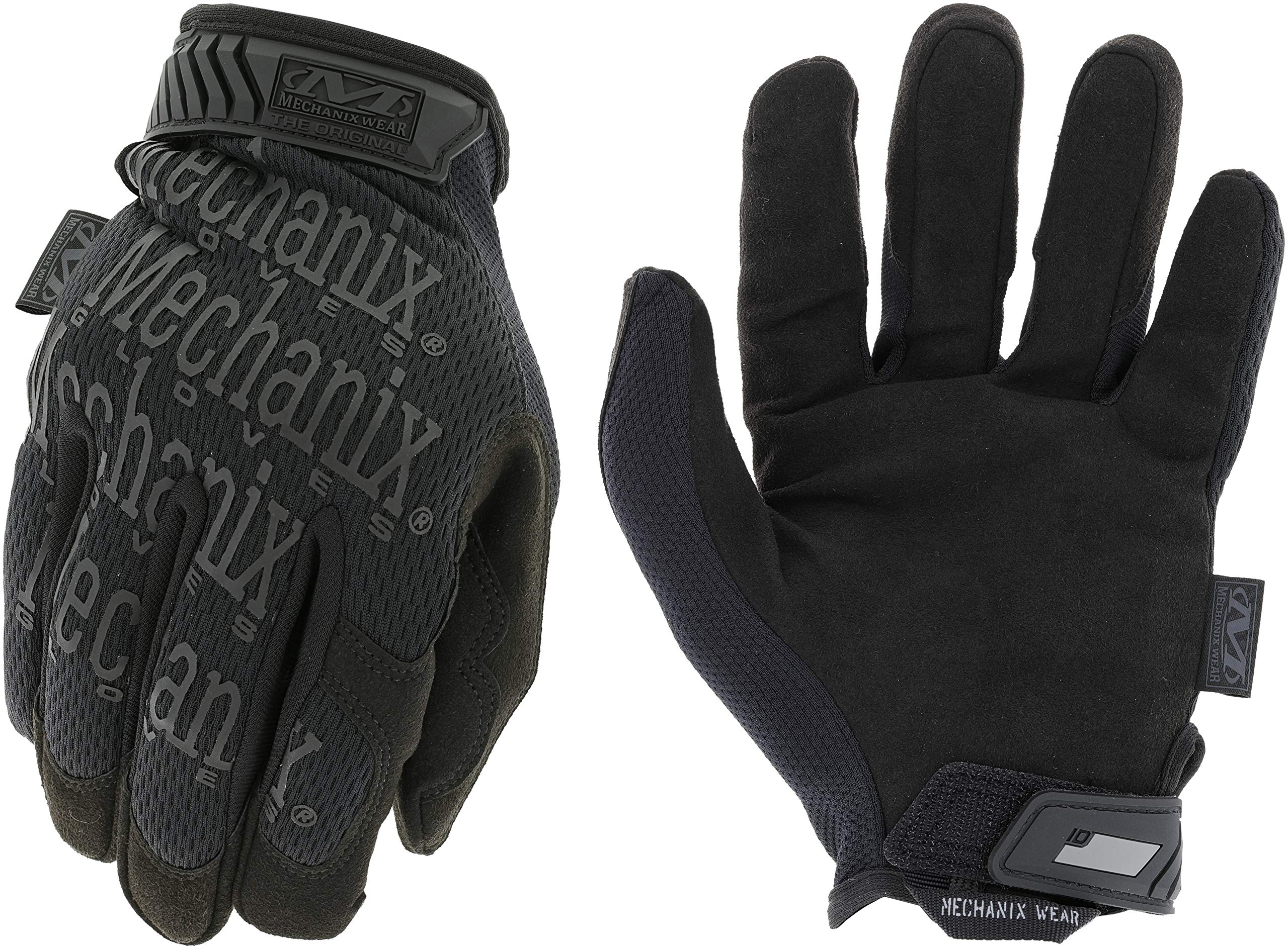 Mechanix Wear: The Original Covert Tactical Work Gloves with Secure Fit, Flexible Grip for Multi-Purpose Use, Durable Touchscreen Safety Gloves for Men (Black, Medium)