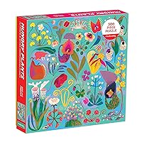 Hungry Plants 500 Piece Family Puzzle from Mudpuppy, Jigsaw Puzzle Featuring flytraps and Other Carnivorous Plants, Perfect for Family Puzzling with Children Ages 8+, Puzzle Image Insert Included