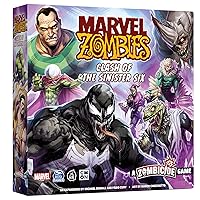 Marvel Zombies: A Zombicide Game - Clash of The Sinister Six - Heroes vs. Villains in a Zombie Apocalypse! Cooperative Strategy Game, Ages 14+, 1-6 Players, 90 Minute Playtime, Made by CMON