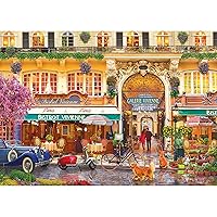 Cra-Z-Art - RoseArt - Kodak Premium - Bistrot Vivienne - 3000 Piece Jigsaw Puzzle