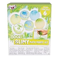 Fashion Angels Ooozi Bath Burst Kit Craft (19 Piece), Green - Includes All You Need to Make 6 Ooozi Slimy Bath Bursts!