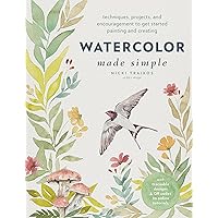 Watercolor Made Simple: Techniques, Projects, and Encouragement to Get Started Painting and Creating – with traceable designs and QR codes to online tutorials Watercolor Made Simple: Techniques, Projects, and Encouragement to Get Started Painting and Creating – with traceable designs and QR codes to online tutorials Paperback Kindle