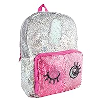 Fashion Angels Magic Sequin Silver Holographic with Reveal Backpack
