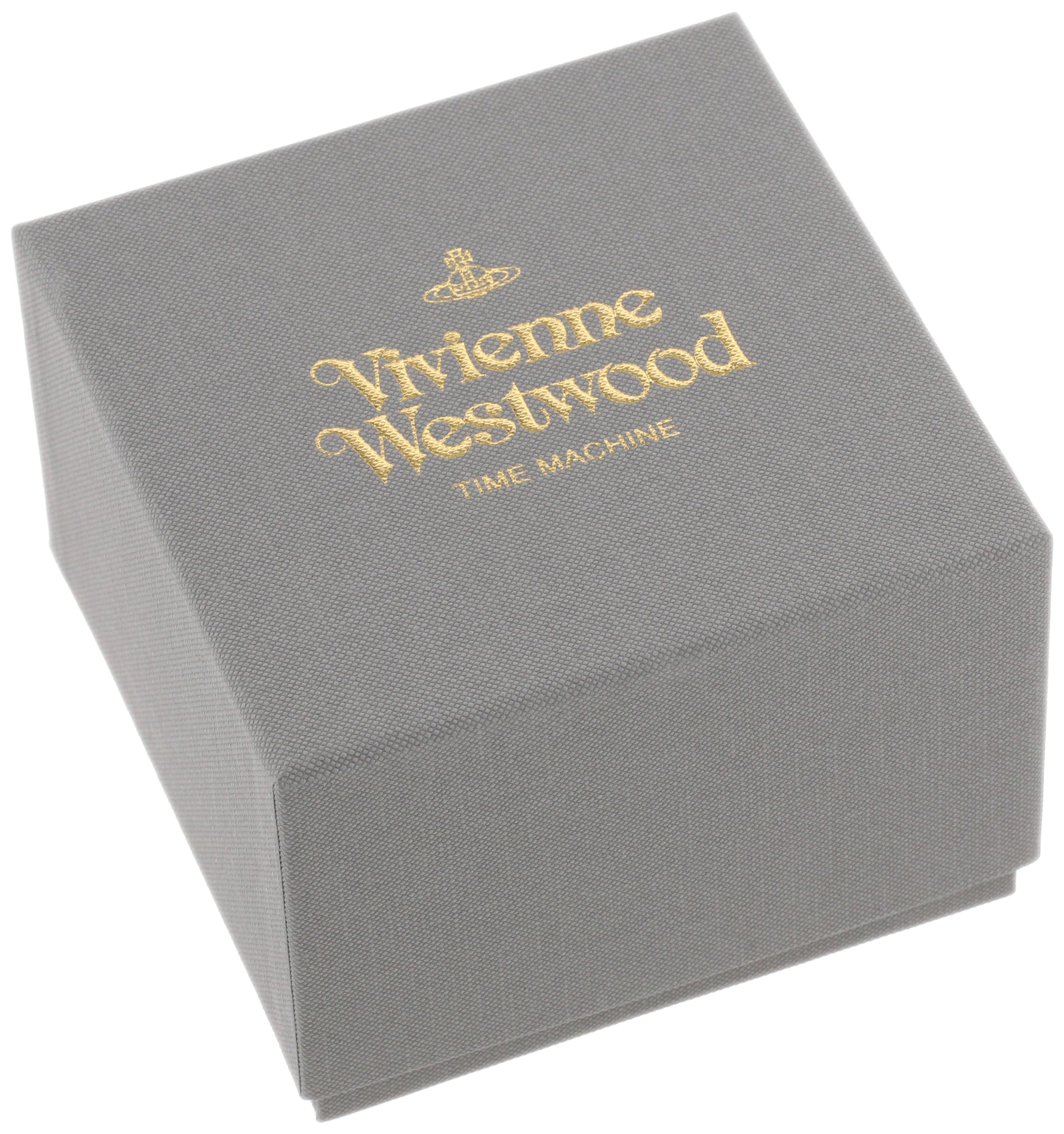 Vivienne Westwood Unisex VV048GDBK Gold-Tone and Black Ceramic Bracelet Watch